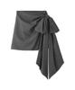Мини-юбка с воланами из тафты FWFS255057GRY1
