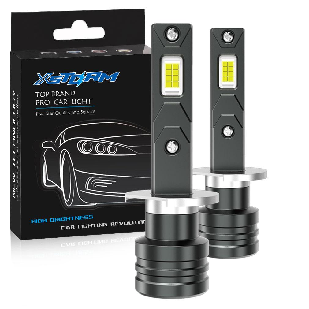 2Pcs 20000LM H8 H11 LED Fog Bulbs 9005 HB3 9006 HB4 H16 JP Fog Light Canbus Fanless Mini 880 881 White 6500K CSP for Car Auto DRL Driving Lamp