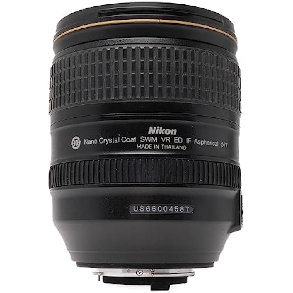 Nikon Standard Zoom Lens AF-S NIKKOR 24-120mm f/4G ED VR Full Size Compatible