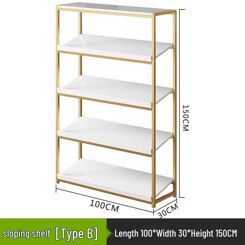 Shoe Store Luxury Display Stand & Storage Rack