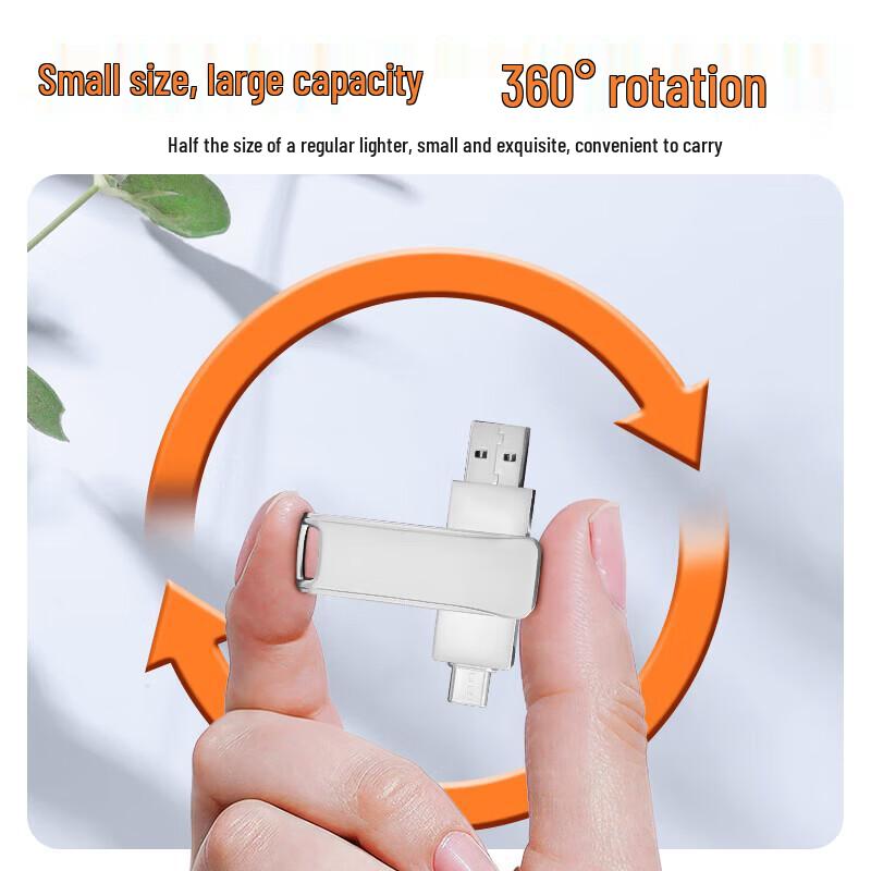 USB-флеш-накопитель Newmine V33 Pro с двойным интерфейсом