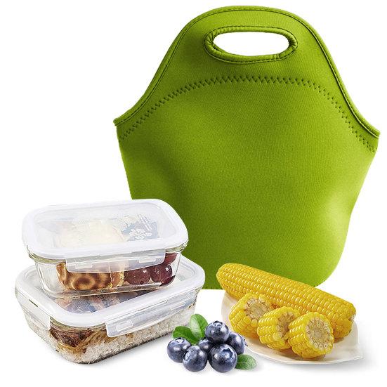 Практичный мешок для обеда водонепроницаемый для хранения большой емкости