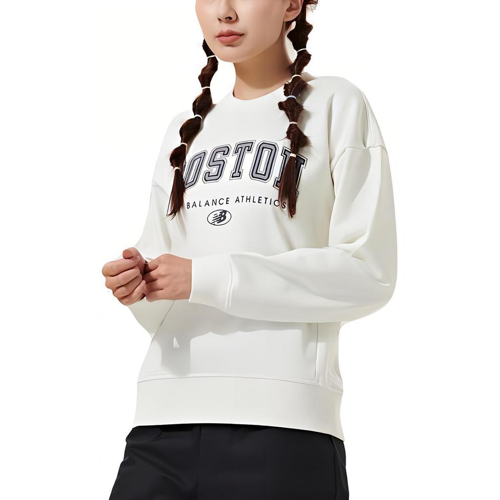 New Balance Толстовка Женская Слоновая Кость Белая 5CC17102-IV