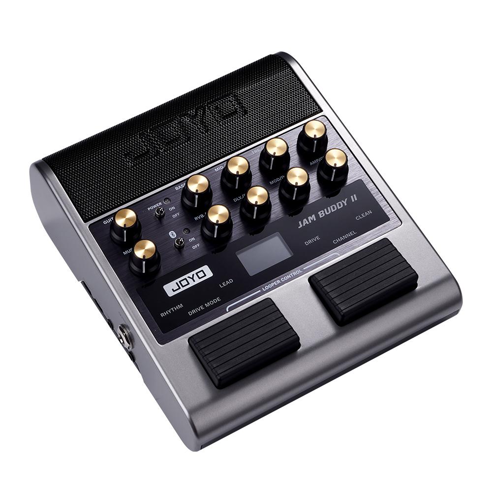 JOYO JAM BUDDY II 10W Portable Electric Guitar Amp & Multi-Effects Pedal Combo with OTG Recording Bluetooth for Guitar Practice