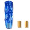 Хрустальный восьмигранный рычаг переключения передач ATMT Прозрачный Великолепная ручка, Акрил, (Синий, 15см)