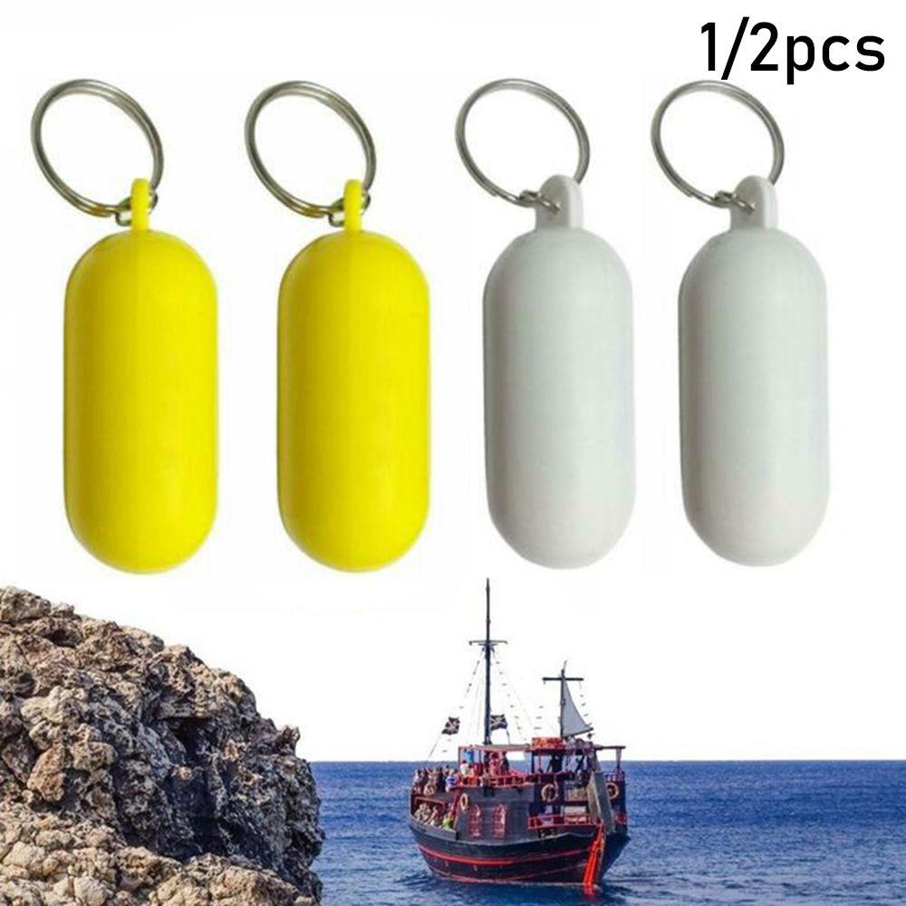 Marine Sailing Boat Float Canal Keychain Floating Key Ring Kayak Keyring Fender Buoyant Holder