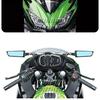 Поворотный ветрозащитный зеркало-дефлектор заднего вида для Kawasaki Ninja 400/650 (2018-2022 гг.)