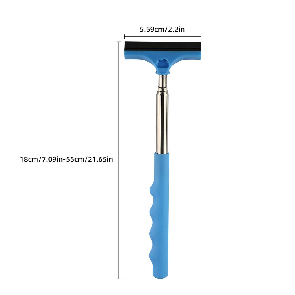 Скребок для окон для автомобиля Телескопический очиститель лобового стекла Дворник Дворники зеркала заднего вида Для грузовика Транспортного средства Внедорожника Седана Наружный Ежедневный