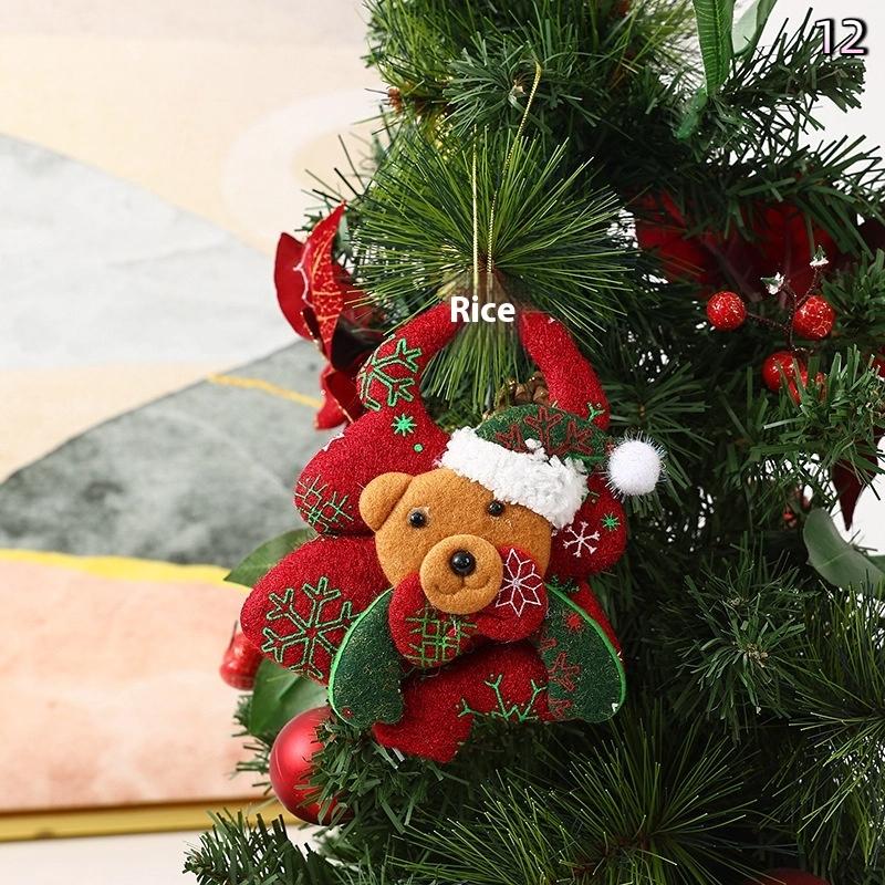 Рождественская кукла, подвеска, Дед Мороз, снеговик, для праздничного домашнего декора, аксессуары для рождественской елки и вечеринки