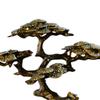 Мини-Добро пожаловать, миниатюрная фигурка из сосны, медное дерево, декор для статуй дерева бонсай
