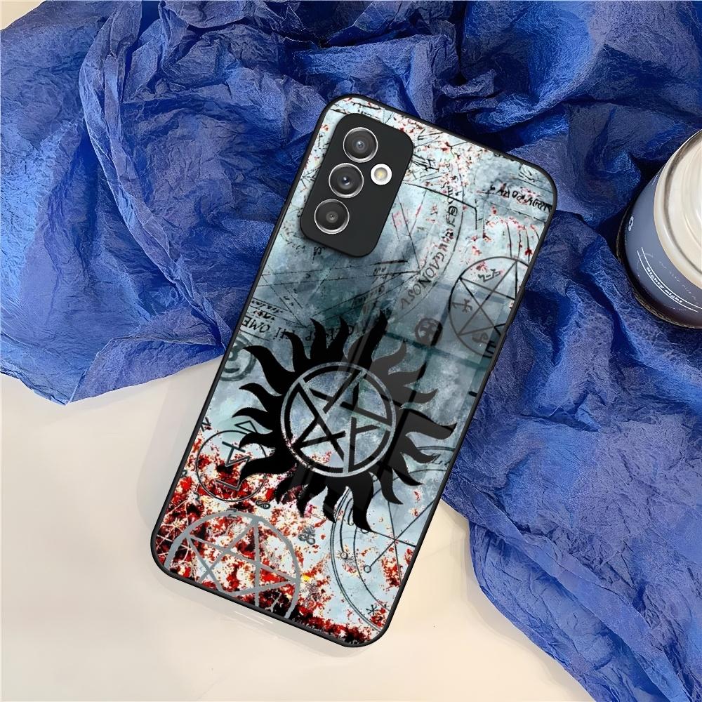 Чехол для телефона Сверхъестественное Дин для Samsung Galaxy S26 S25 S24 S30 S21 S23 S20 S22 Fe Pro Edge Ultra Plus Стеклянная крышка