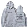 Noah Kahan Stick Season Merch 2023 Minimal Tour Толстовка с длинным рукавом Уличная одежда унисекс Женская толстовка Модная одежда