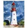 Diamond Painting Scenery Arrival Lighthouse Diamond Embroidery
