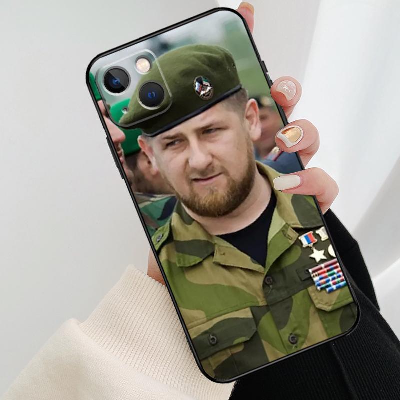 Чеченский лидер Рамзан Кадыров Чехол для телефона для iPhone 17 Pro Max 14 13 12 11 15 16 Pro Max mini 15 16 Plus 16e 17 Air Cover