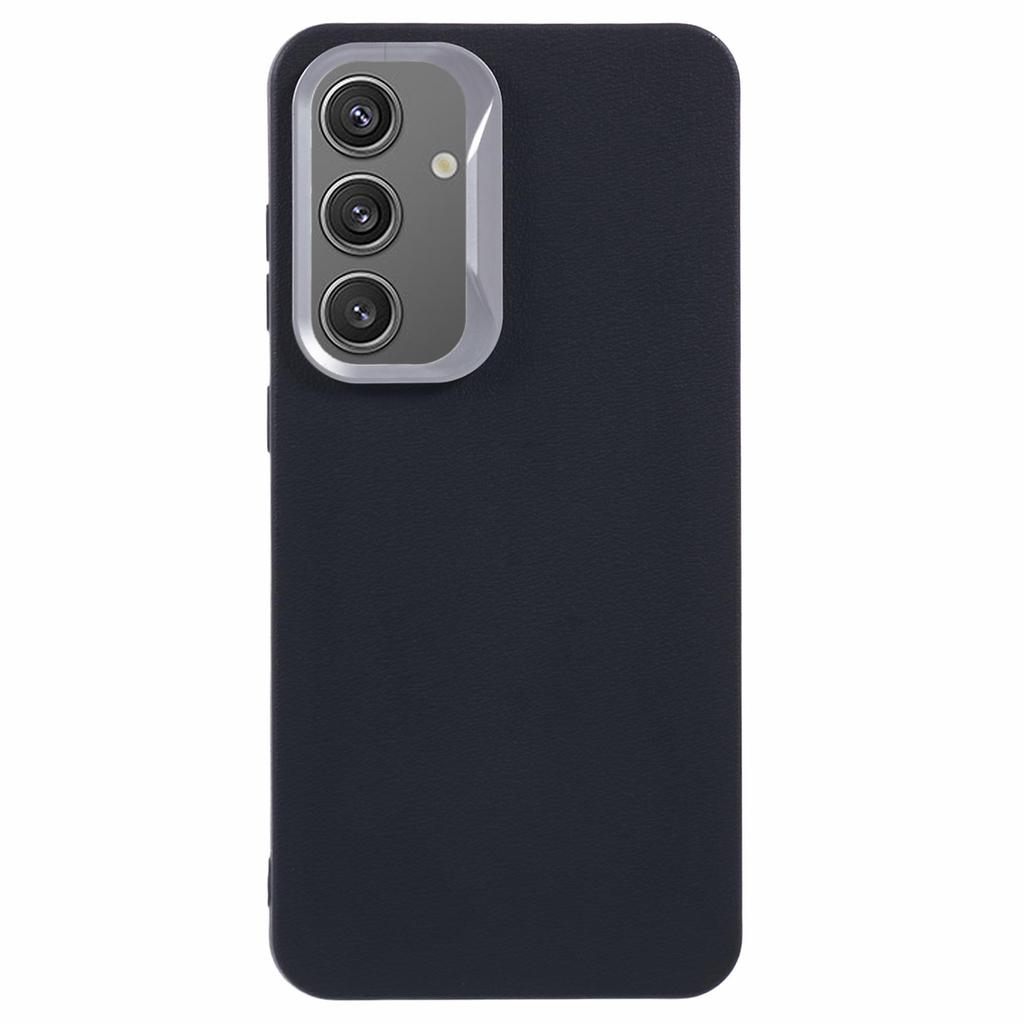 For Samsung Galaxy S24 FE Case Leather Textured TPU Shockproof Phone Cover