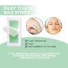 40 шт. Депиляционные восковые полоски Silky Touch Восковые полоски Для удаления волос на лице Восковая бумага Для лица Шеи Рук Ног Тела Инструменты для красоты
