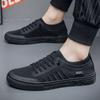 Fashion Men Vulcanized Shoes Breathable Sneakers Summer New Casual Loafers Lightweight Round Head Solid Non-slip Flats  Zapatillas Mujer