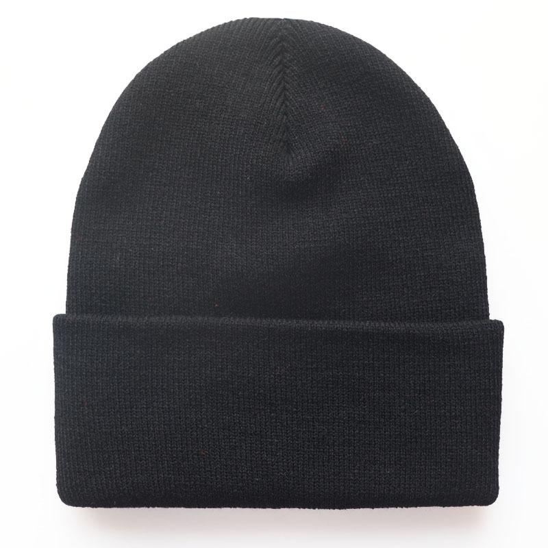 Multi color solid color knitted hat, woolen hat, brimless pullover hat, rolled edge cold weather hat, customizable