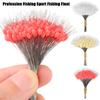 300Pcs Silicon Space Bean Profession Fishing Float Resistance Anti-Strand Fish Line Fishing Gear Connector Stopper 0.8/1.5/2.5#