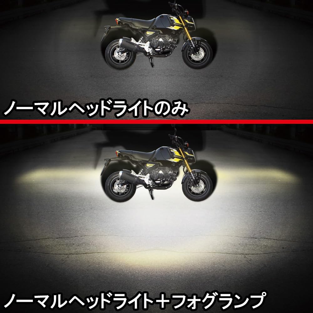 Комплект светодиодных противотуманных фар Special Parts Takegawa для Super Cub 50 и Super Cub 110 (Линия отреза/10 Вт/2 лампы) (АА09) (Я44/Я59)