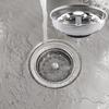 Kitchen Sink Plug Stopper Sink Strainer with Knob Waste Plug Sink Basket Strainer for Standard 3-1/2 inch Drain