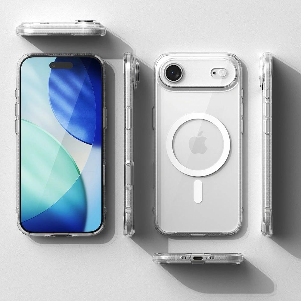 Etui Ringke Fusion Magnetic MagSafe na iPhone 17 Air - przezroczyste