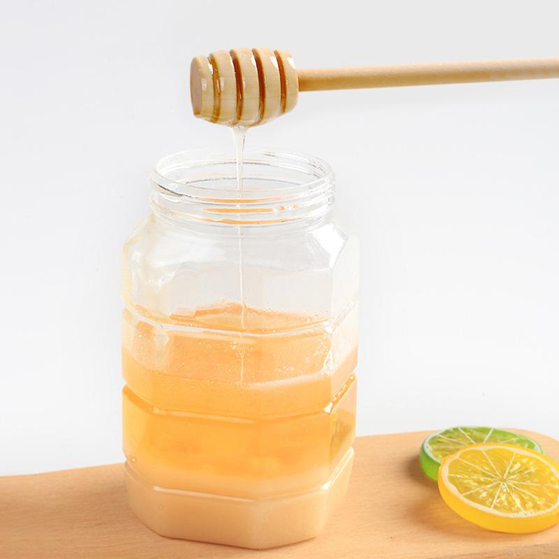 10/24/30/50/100 шт., деревянная мешалка для меда с длинной ручкой, практичная палочка для смешивания меда, банка, ложка, принадлежности для кофе, чая с молоком, кухонный инструмент
