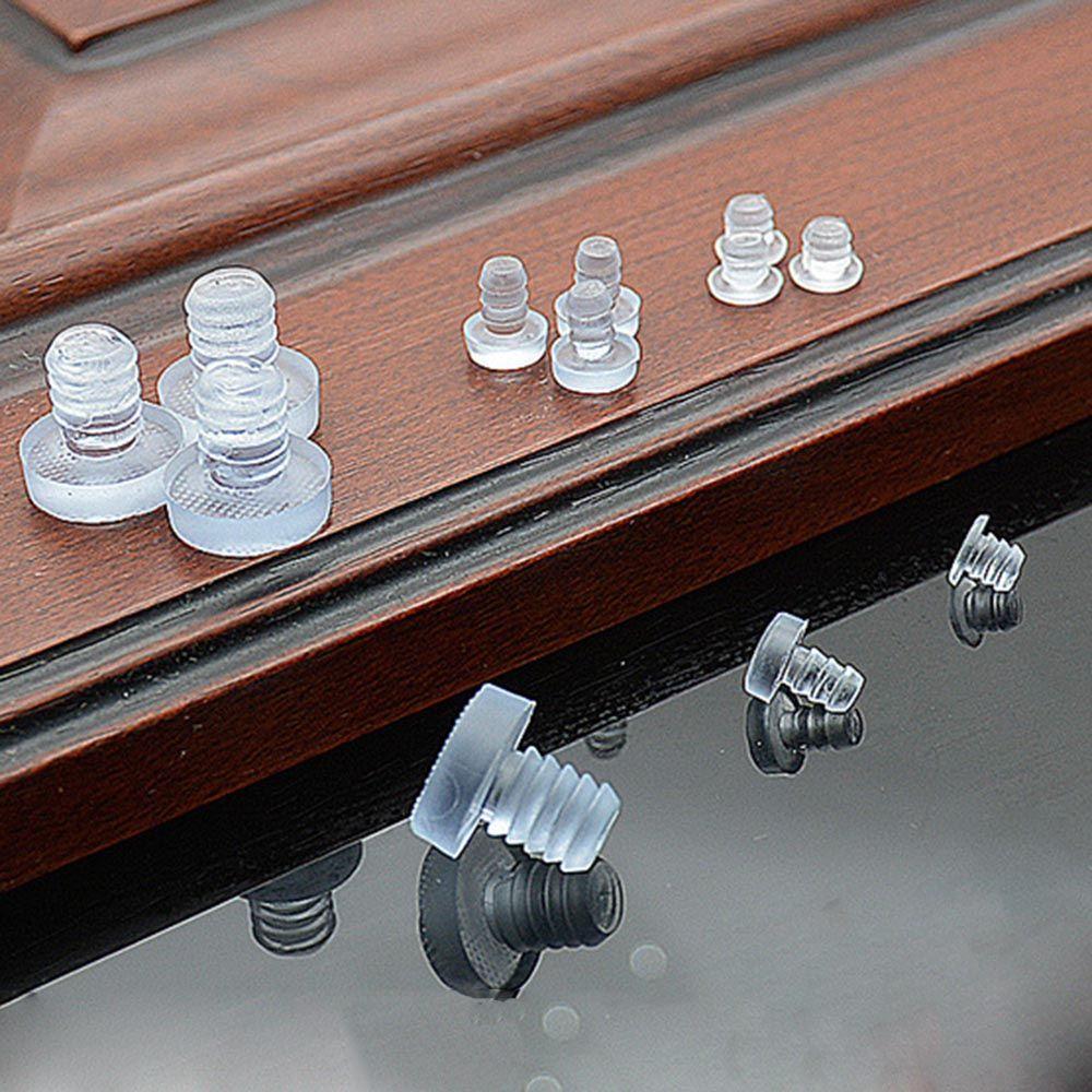 Anti Collision Furniture Accessories Door Bumper Hole Plugs Rubber Stem Bumpers Fasteners Foot Pad