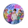 Kpop Охотники на демонов Значки Бижутерия Аксессуары Декор для сумки Аниме Саджа Мальчики Руми Зои Джину Металлическая Пуговица Брошь Игрушки Подарки для фанатов