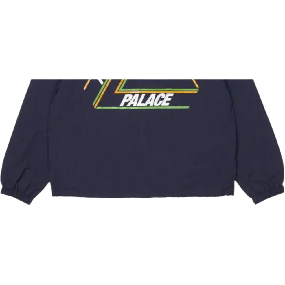 Palace Ss22 Треугольный логотип свободная куртка унисекс куртки темно-синие P22JK117