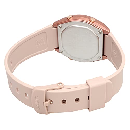 CASIO Стандартные цифровые женские часы LW-204-4A В комплекте с коробкой Международная модель Розово-бежевый Розовое золото
