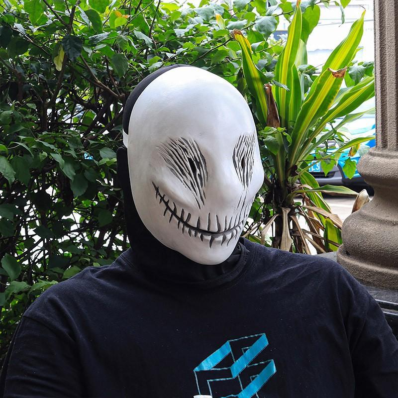 Halloween Ghost Latex Mask Horror Cosplay Party