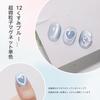 Coikaze Magnetic Nail Single Color Ultra Fine Particle Magnet Gel Large Capacity 15ml Gel Nail Magnet Magnet Nail Magnet Color Gel Gel Nail Color