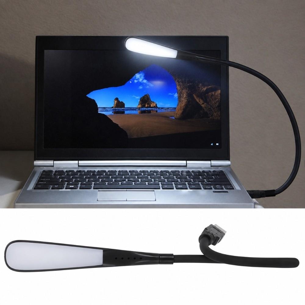 3-Level Brightness USB Reading Light Touch Switch Table Lamp Gooseneck Reading Lamp  For Travel