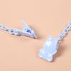 Anti-lost Baby Pacifier Clip Chain Cartoon Animal Infant Dummy Nipple Holder for Toddler Kids