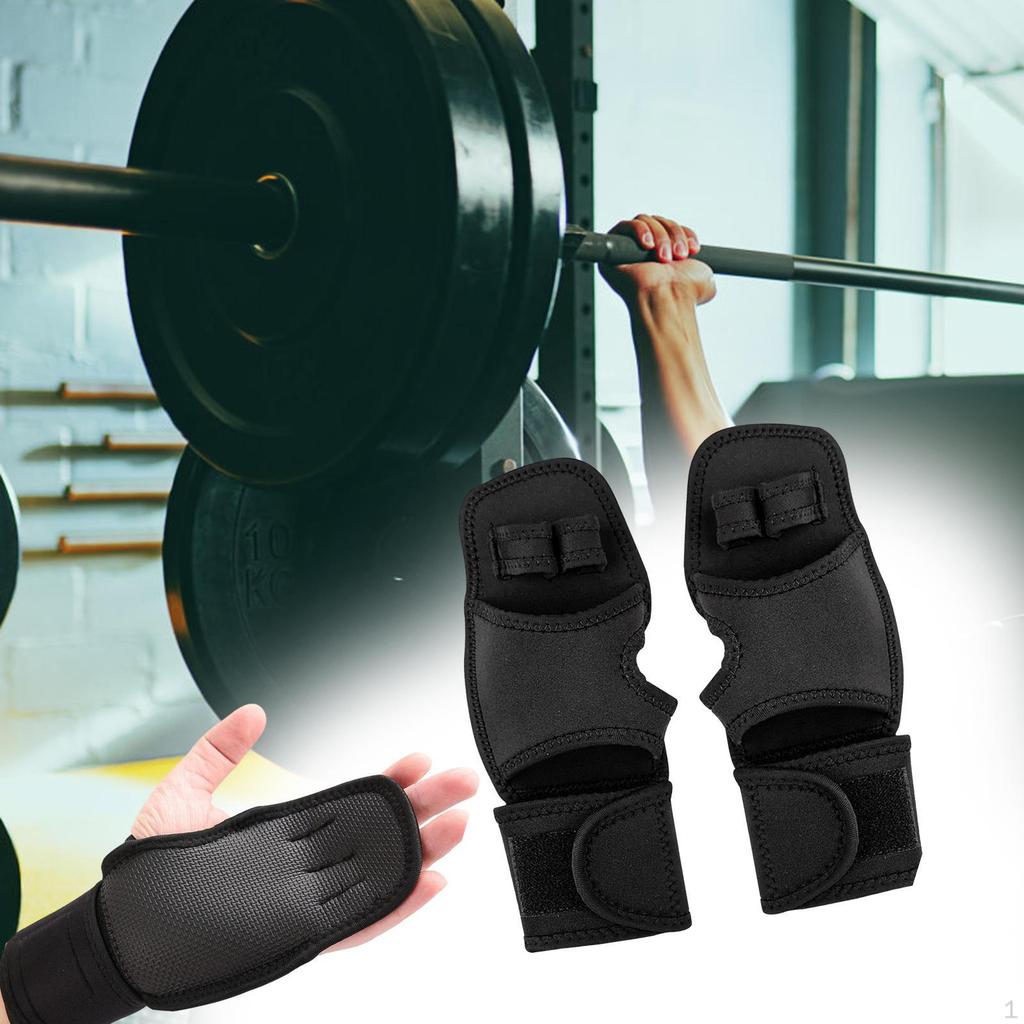 Lifting Wrist Straps Weight Hooks Hand Grips Weightlifting Gloves for Dumbbell