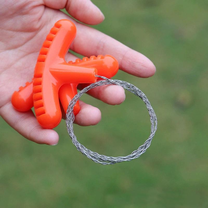 Ручная ручная стальная веревка, цепная пила, практичное портативное аварийное снаряжение для выживания, наборы стальной проволоки, дорожные инструменты