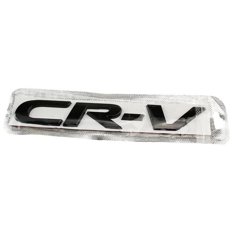 XIPU6 18.7cm Metal Car Stickers Side Fender Badge Styling for Honda CR-V Logo 2023 2017 2011 Rear Tailgate Emblem Decals Accessories