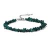 Natural Stone Chip Bracelet Adjustable Length Handmade Beaded Jewelry for Women and Men Suitable for Everyday Wear and Special Occasions