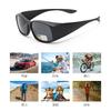 Outdoor polarized sports glasses can be worn over prescription glasses, suitable for drivers, fishing, and sun protection polarized sunglasses