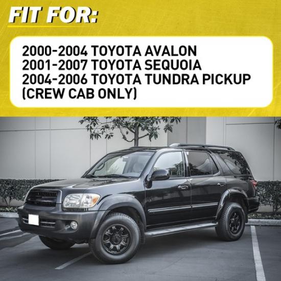 4X Ide Door Interior Handle Front Rear LH/RH Gray For 2000-2004 Toyota Avalon