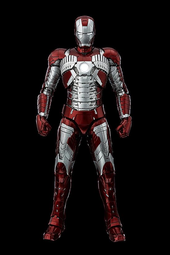 Good Smile Company SMILE Marvel Studios The Infinity Saga DLX Iron Man Mark 5 Iron Man Mark Scale Metal Painted Movable Figure (GOOD COMPANY) [DLX 5]