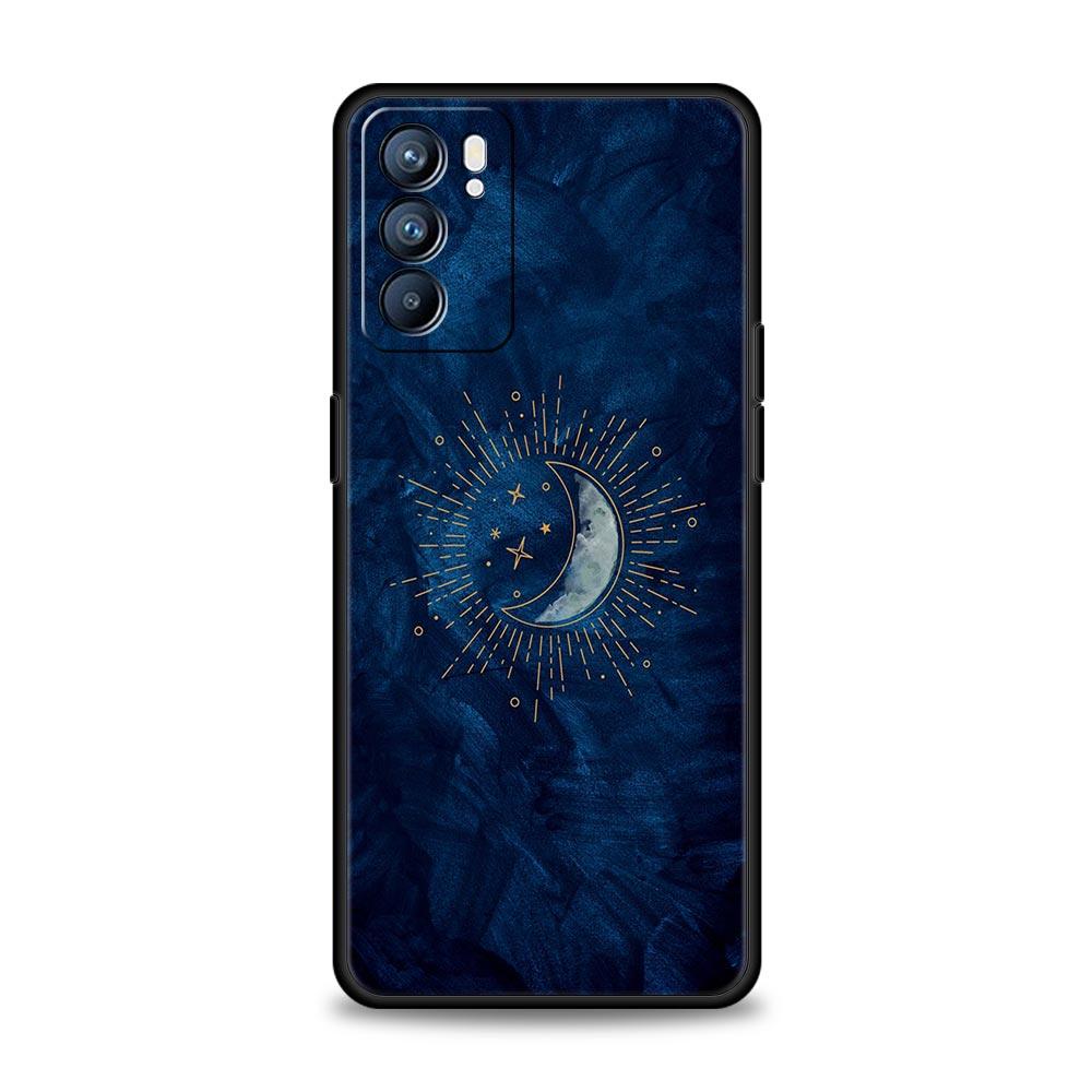 Чехол для Oppo Reno13 Reno12 Reno11 F Reno10 Pro A54 A53 A95 A76 A57 A98 A80 A79 5G A78 4G Обложка Звездное небо планета космос искусство