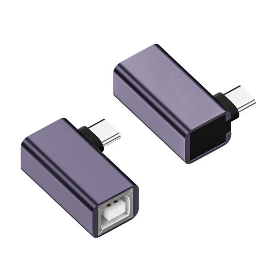 Female Piano Drum Printer Adapter to Type-C/Micro/Mini Male Phone Computer Electronic 480Mbps USB2.0 Convertor