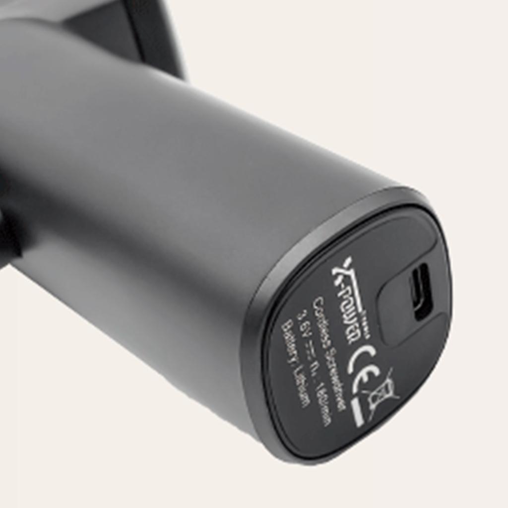 3,6 В электрическая беспроводная отвертка перезаряжаемая портативная отвертка со светодиодной подсветкой 12 шт. сумка для хранения бит отвертка