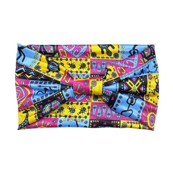 Boho Headband Head African Ethnic Style Wide Scarfs Headwrap Fashion Accessories