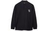 Men's Shirt adidas Y 3 Logo Patch Long Sleeved Polo Shirt