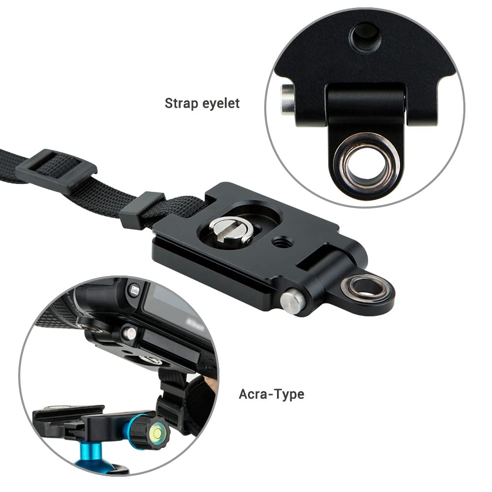 JJC Hand Strap Compatible with Fujifilm Canon R5 Mark 5Ds Kiss Sony Nikon Z50 Z Olympus Mark II X-M5, X100VI, X-T50, II, 7D, 7DM2, 6DM2, 5DM4, 5DM3,