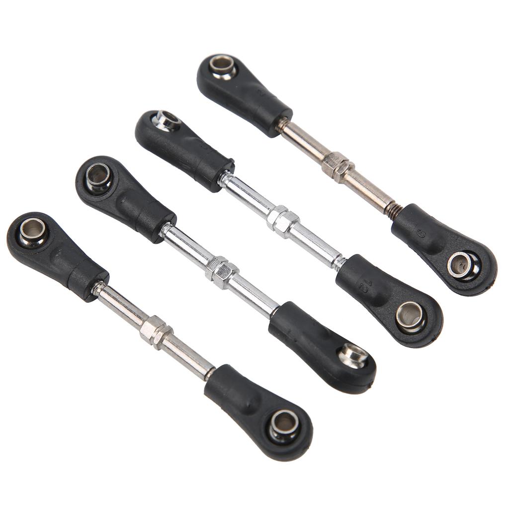 4Pcs Adjustable Steering Tie Rod Linkage Replacement accessory for 1/10 RC Off Road Vehicle