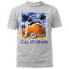 Футболка унисекс с рисунком Surfing Bus Fish Eye California